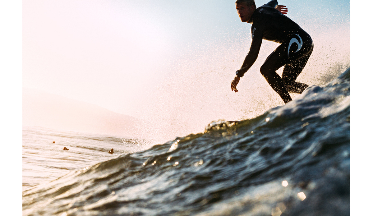 Mick Fanning and off-kilter silhouettes down in San Clemente. Photo: <a href=\"http://instagram.com/maxxbuchanan\">Maxx Buchanan</a>