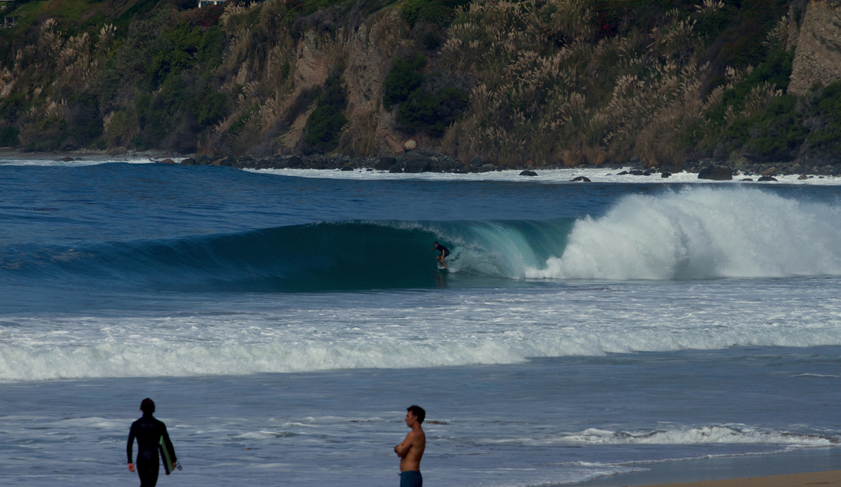 Matt Johnson proving patience is indeed a virtue. Here\'s it paying off, to say the very least. Photo: Adam Bakkedahl