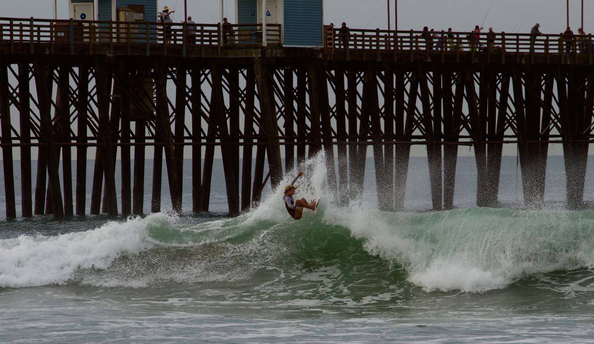 Malia Osterkamp in Oceanside. Photo: Adam Bakkedahl