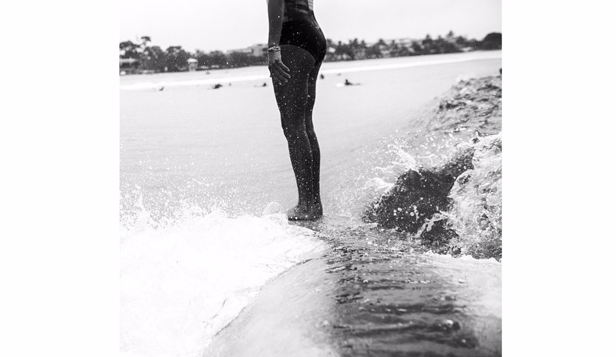 This image was captured a couple of months ago by Woody Gooch when he and I were mucking around on a rainy day at First Point, Noosa. Photo: Woody Gooch