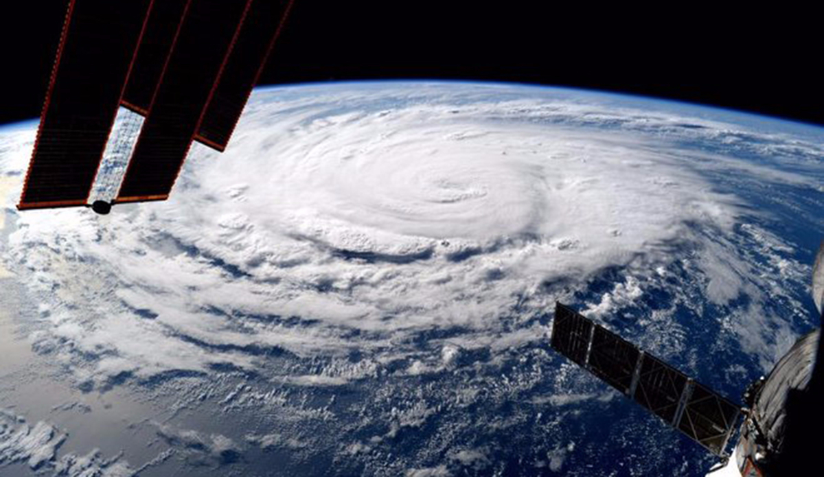 Hurricane Jimena as seen from the Internatonal Space Station. (Photo: NASA/ Kjell Lindgren)