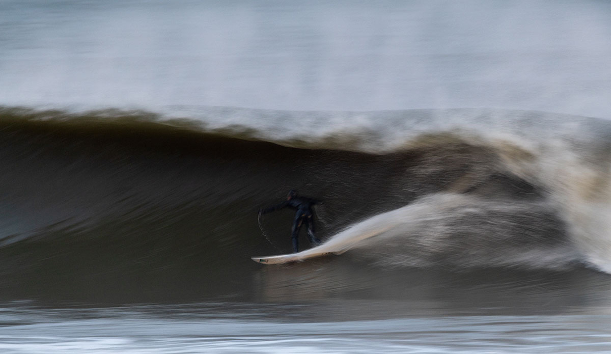 Ryan Huckabee, speed blurring his way into a New Jersey tube. Photo: <a href=\"http://www.patnolanphoto.com\">Pat Nolan</a>