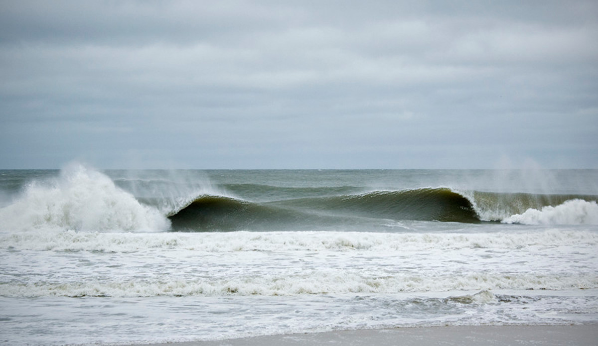 Hurricane Irene gave us flawless waves in New Jersey.  This was one of the first pictures I took this day right when I got back into town. Photo: <a href=\"http://www.davenilsenphotography.com/\">David Nilsen</a>