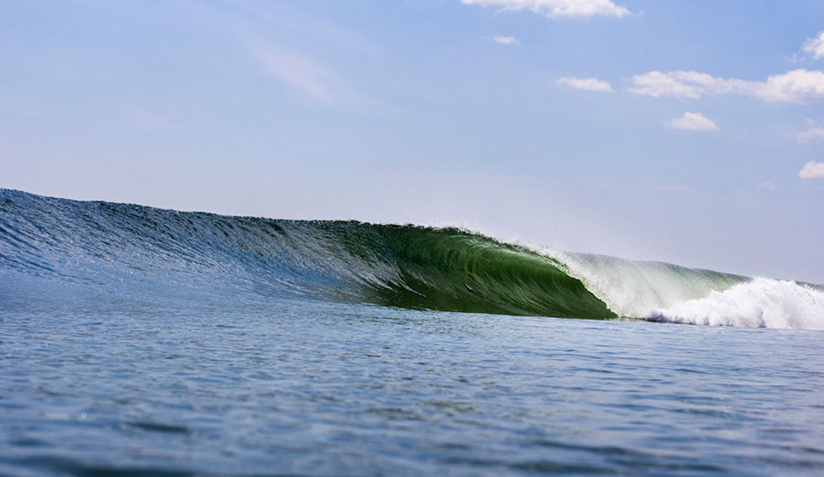 Perfect conditions and no one out, you would never believe this is New Jersey but sometimes we get perfect waves and great water clarity. Photo: <a href=\"http://www.davenilsenphotography.com/\">David Nilsen</a>