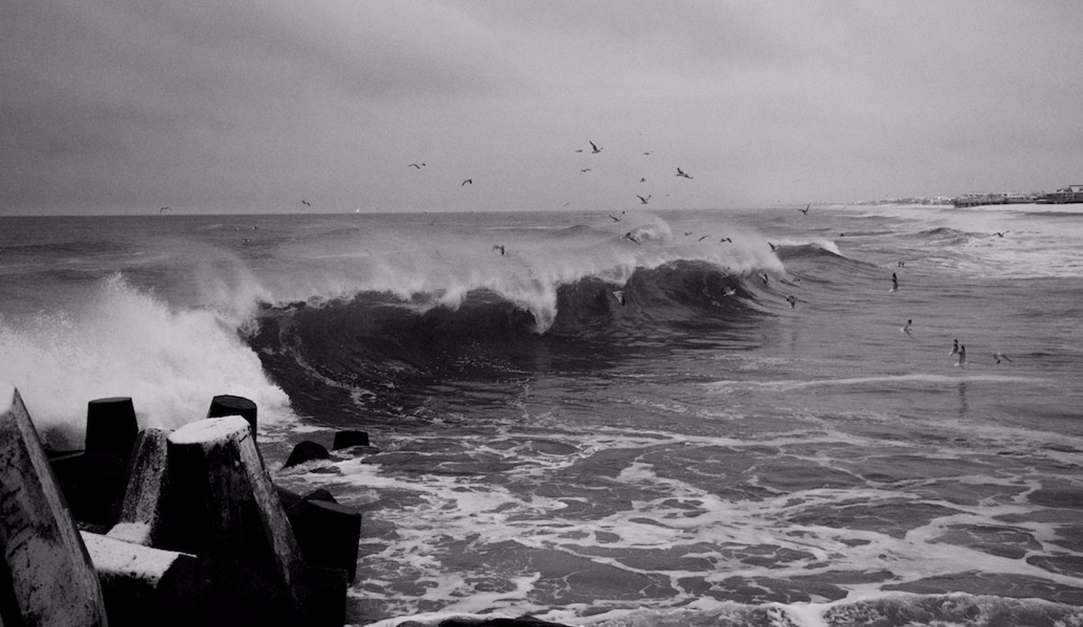 More angry and cold jetty breaks. Photo: <a href=\"http://michaelguccione.smugmug.com/\"> Michael Guccione</a>