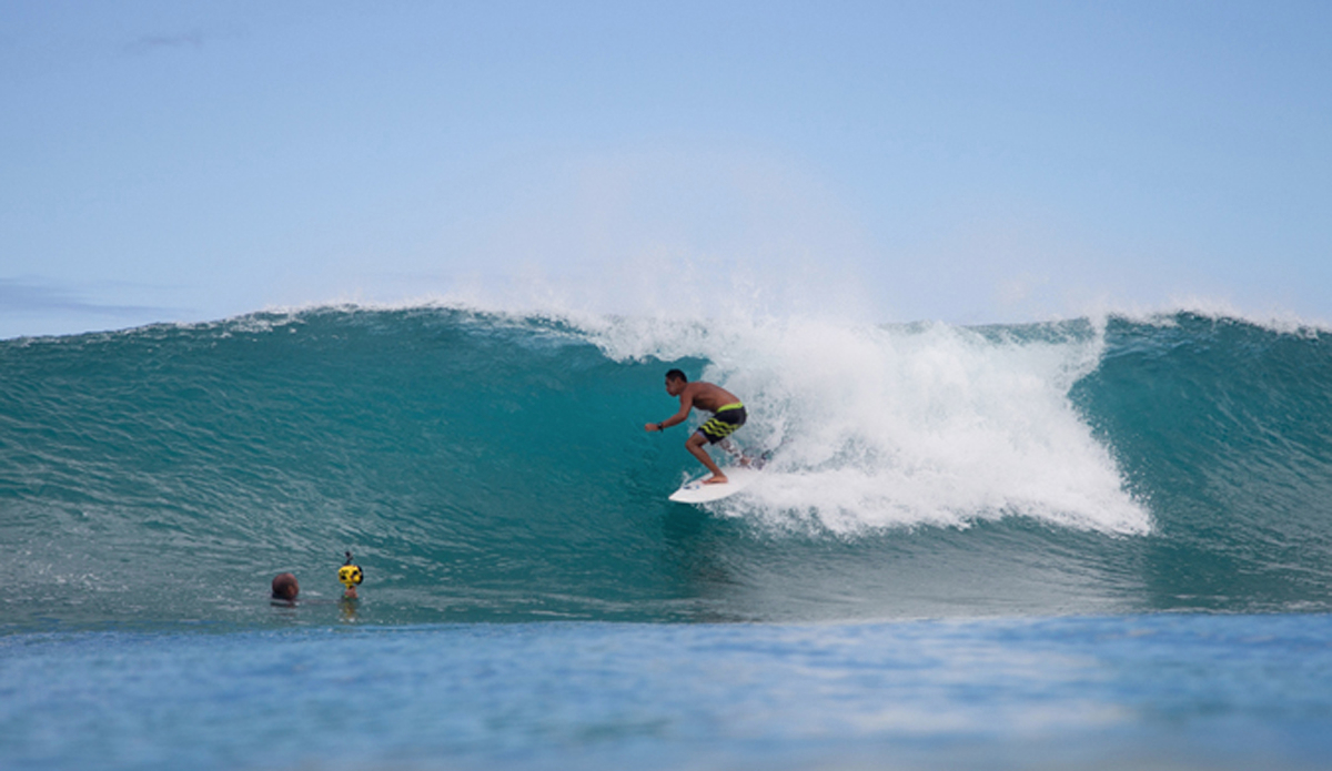 Cedric Nishimura on South Shore. Photo: <a href=\"http://www.nrhphotos.com\">Nicholas Hoermann / NRH Photos</a>