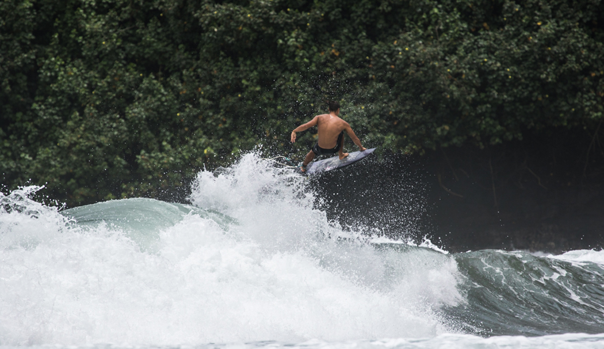 A few more turns and Kai took to the sky. Photo: <a href=\"http://www.nickricca.com\">Nick Ricca</a>