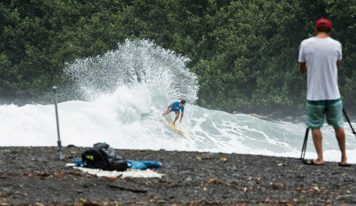 Billy Kemper was among the mix, putting on a show for multiple cameras. Photo: <a href=\"http://www.nickricca.com\">Nick Ricca</a>