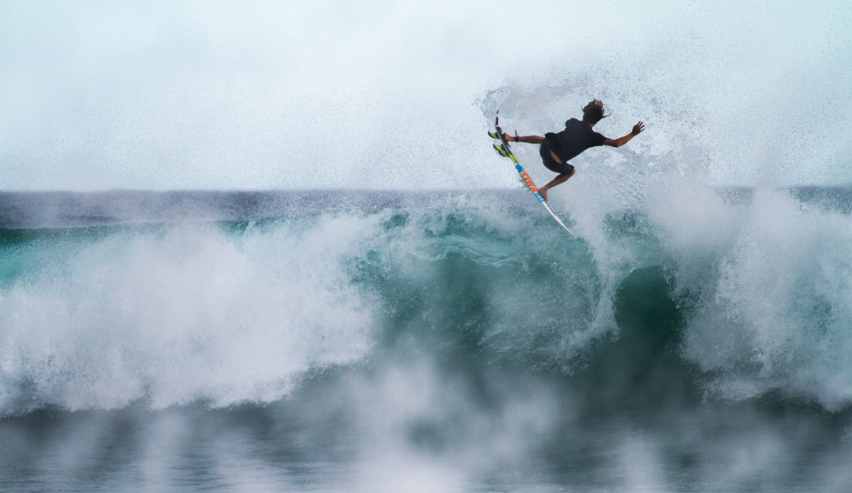 Matt Meola adding some color to this cloudy overcast day. Photo: <a href=\"http://www.nickricca.com\">Nicks Ricca</a>