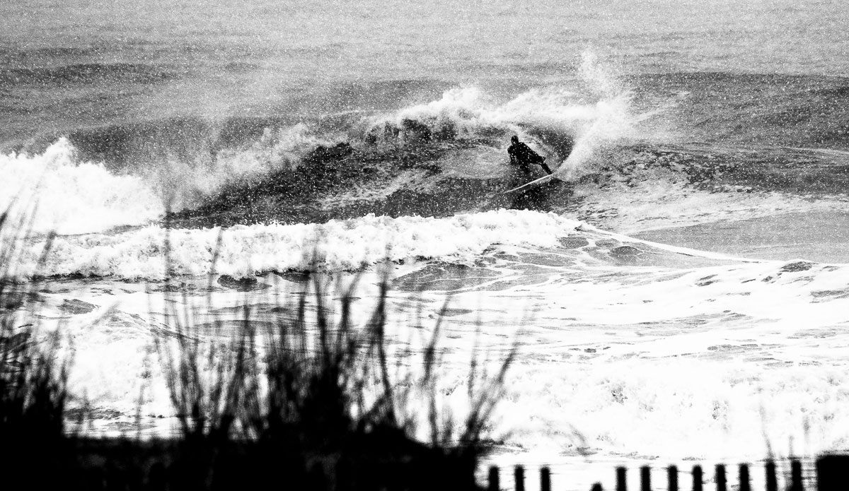 Ocean City local, Seth Conboy, doesn’t let below-freezing temperatures and 35 mph winds stop him from enjoying his snow day. I\'m just glad I brought gloves. Photo: <a href=\"http://instagram.com/nicktribuno\">Nick Tribuno</a>