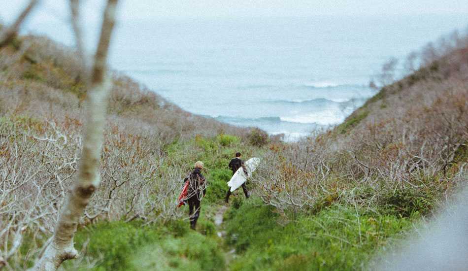 Tip 3: When near the coast look for narrow dirt trails.  You never know where they are going to lead. Maybe something good. Maybe something bad. It beats sitting in a car. Photo: <a href=\"forestwoodward.com/\" target=_blank>Forest Woodward</a>