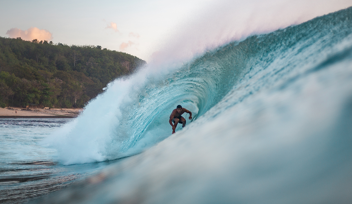 Californian Zeke Pearl was happy with the conditions.