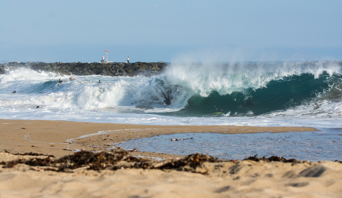 “When the wave breaks here, don’t be there, or you’re gonna get drilled.” Photo: <a href=\"https://www.flickr.com/photos/patnolan\">Pat Nolan</a>