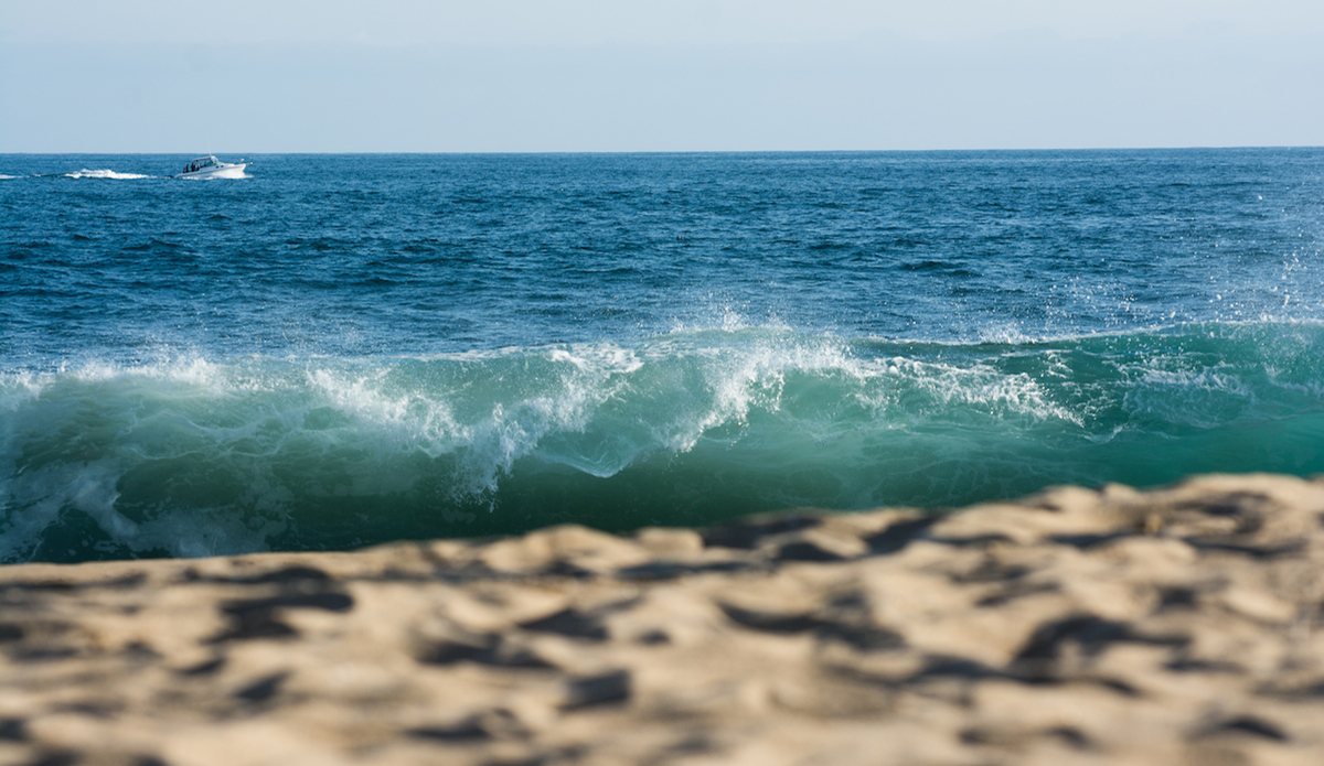 Newport shorebreak. Photo: <a href=\"https://www.flickr.com/photos/patnolan\">Pat Nolan</a>