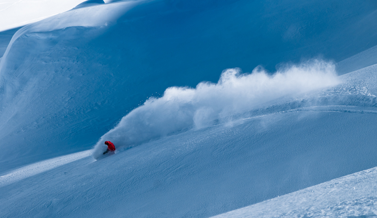 This French Canadian women is a one of the veteran of backcountry snowboarding in the women’s world. I’ve seen her crash so hard trying huge stuff but always getting back up. She also hack a damn stylish slash also. Shot in Pemberton, B.C. Photo: <a href=\"http://www.philtifo.com/\">Phil Tifo</a>