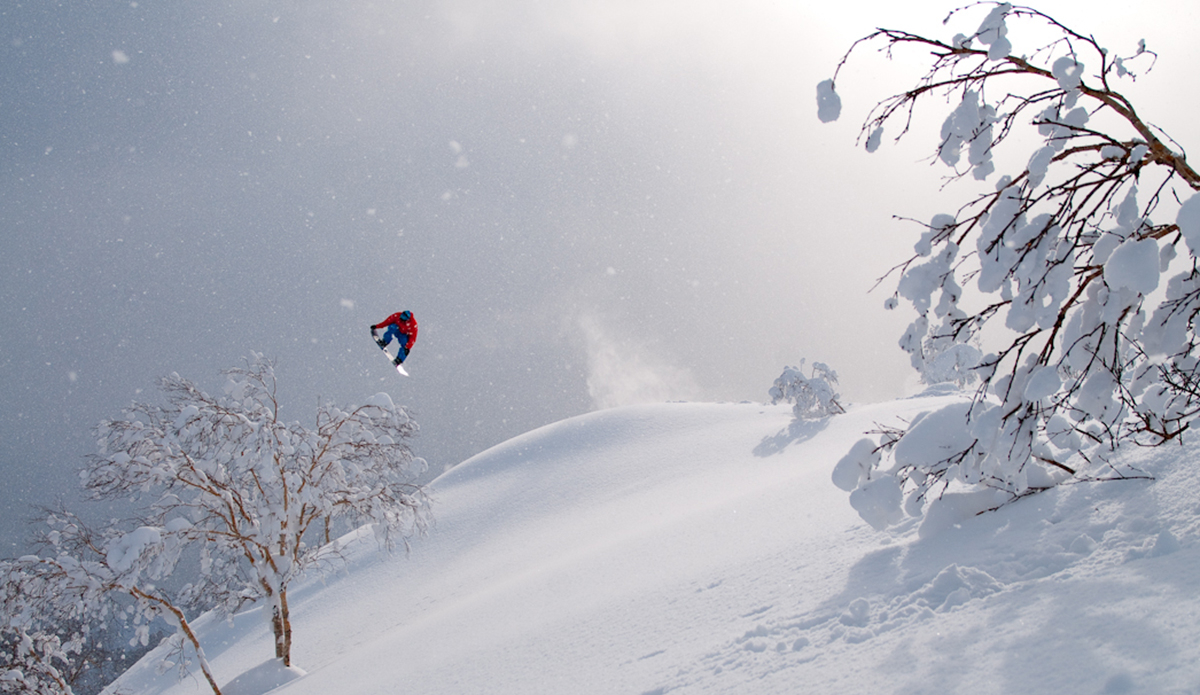 DCP in Niseko, Japan with a front three tail grab. Unbelievable snow. You must go there. Don’t eat the radioactive fish, stick to Kobe beef. Photo: <a href=\"http://www.philtifo.com/\">Phil Tifo</a>