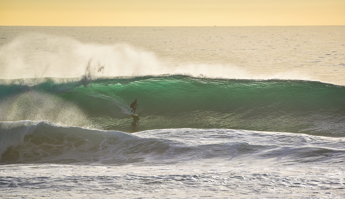 Ricky Whitlock setting up for another bomb San Diego has been throwing our way.  This guys has some stones! Photo: Michael Bonwell