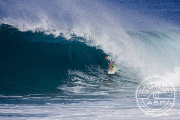 Burrowed deep at Backdoor. Photo: ASP