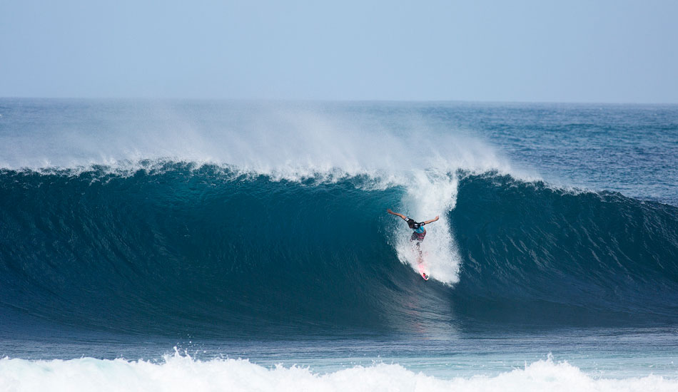 Bruce Irons, making a drop that most couldn\'t. Photo: <a href=\"http://mattdunbar.com.au\">Matt Dunbar</a>