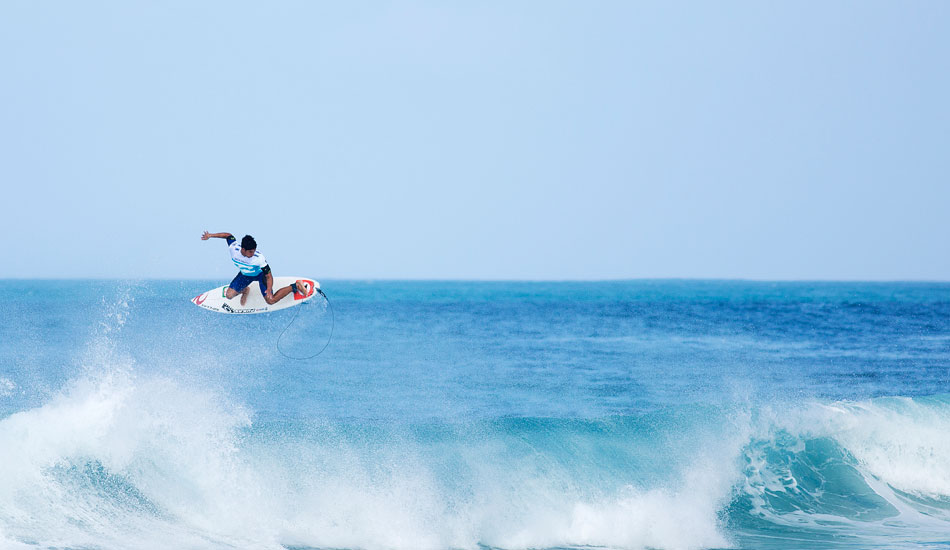 Gabriel Medina, air drying. Photo: <a href=\"http://mattdunbar.com.au\">Matt Dunbar</a>