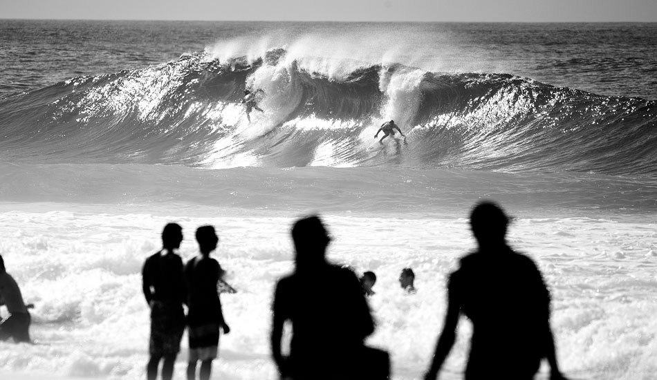 Splitting the peak. Photo: <a href=\"http://mattdunbar.com.au\">Matt Dunbar</a>