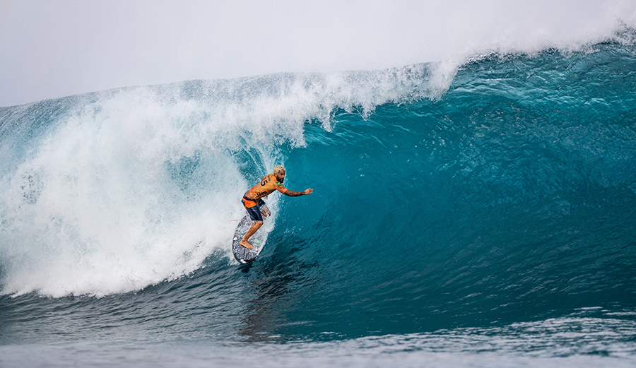 Italo, the current World Champ, has been put on notice. Photo: Brent Bielmann/WSL