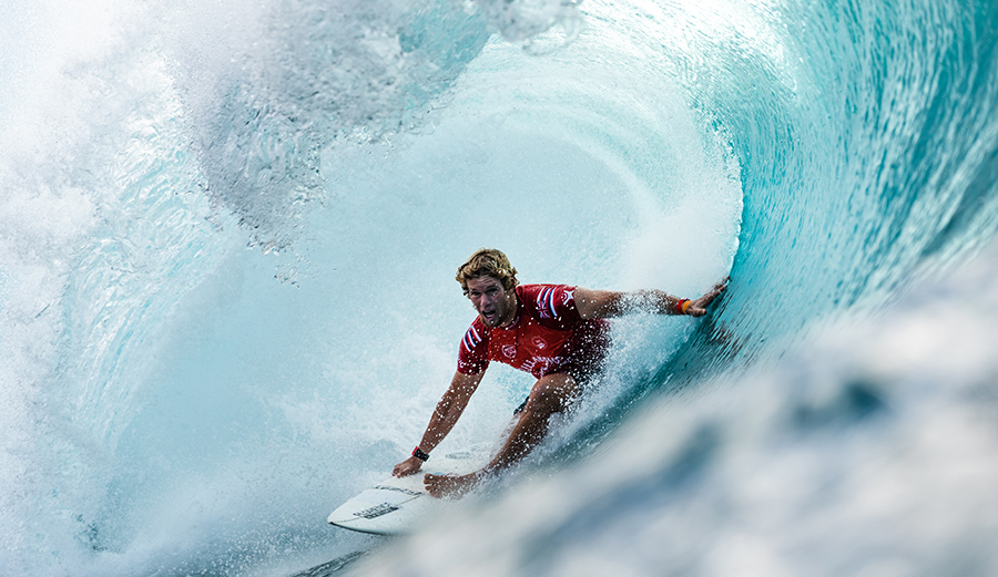 John John in a place he knows well. Photo: Tony Heff/WSL