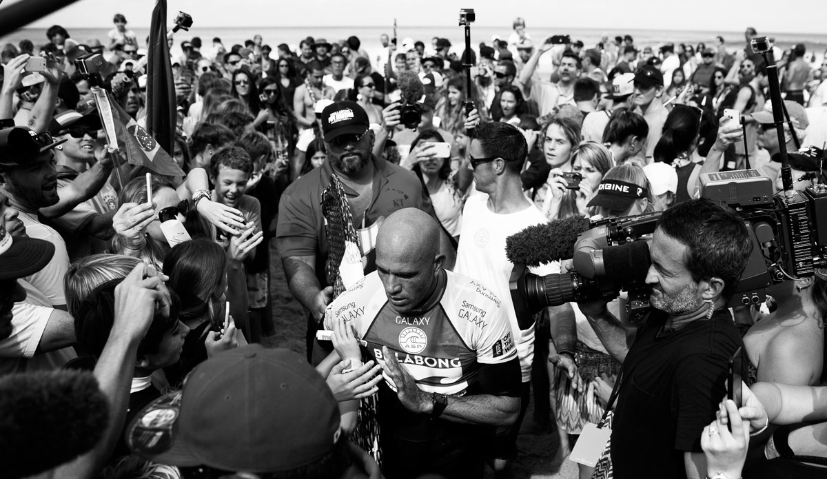 A few people showed up at the beach today.  Photo: <a href=\"http://mattdunbar.com.au\" target=\"_blank\">Matt Dunbar</a>