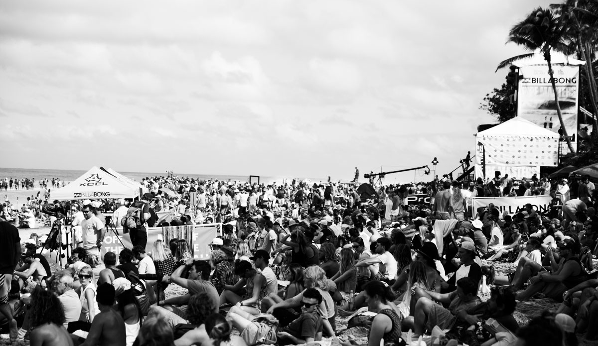 The crowd got pretty serious.  Photo: <a href=\"http://mattdunbar.com.au\" target=\"_blank\">Matt Dunbar</a>