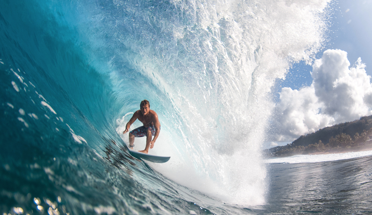 Eyes on the prize. Chris Ward. Photo: Jake Marote