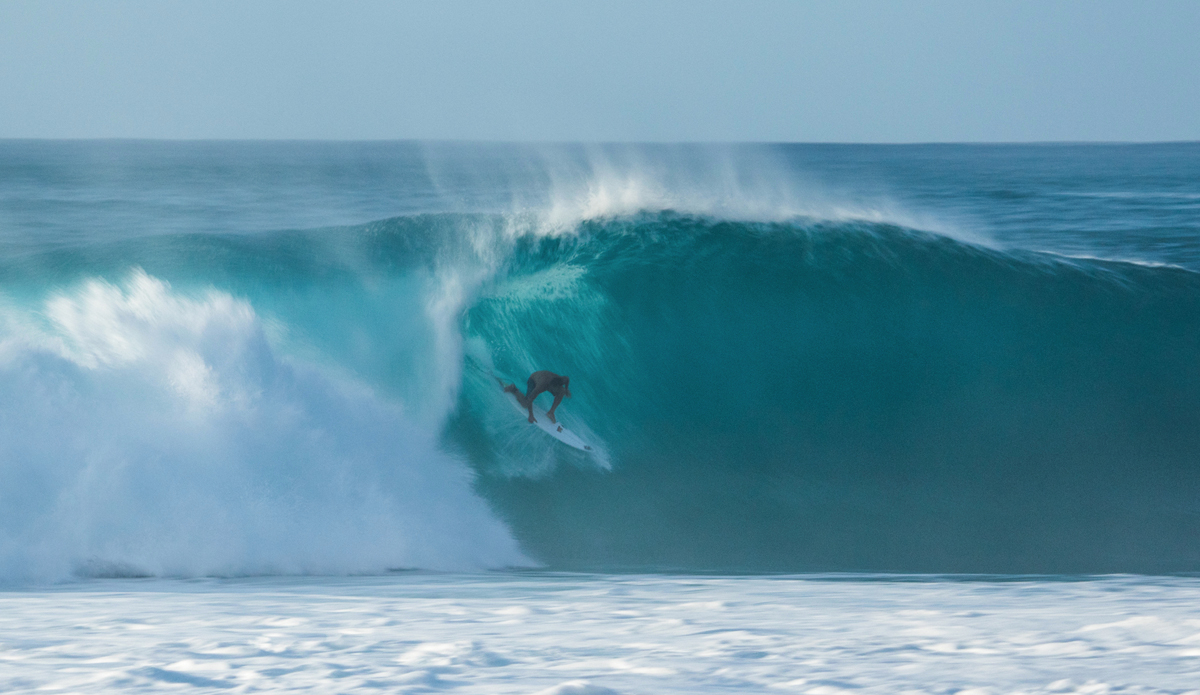 Chris Ward locked in. Photo: Jake Marote