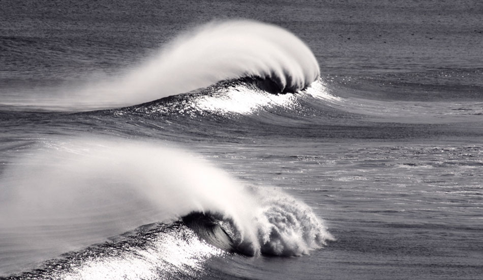 Camp Hero. This was after a spectacular session with one other friend on a very cold January day. Surfing is the priority when there’s swell but I always have a camera ready in case I get lucky enough to shoot before or afterwards. In this case I got lucky. I have never seen it this perfect in the five years since I shot this. The temperature was in the 20’s that day. I was still in my wetsuit shooting with frozen fingers.  Photo: <a href=\"http://www.daltonportella.com/\" target=_blank>Dalton Portella</a>.