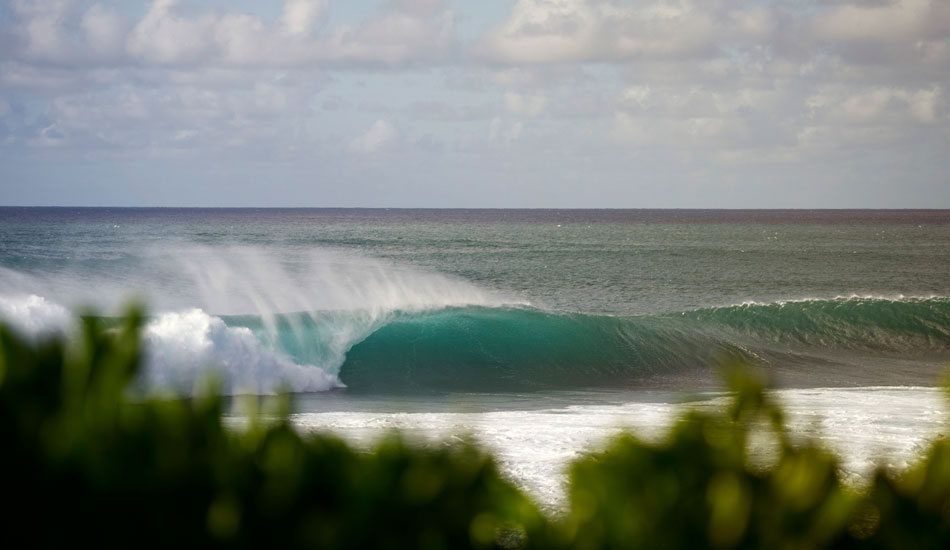 It may be the most photographed wave in the world.. but not without good reason. This sight never gets old. Pipeline, December 2012. Photo: <a href=\"http://www.dylangordon.com/\" target=_blank>Dylan Gordon</a>