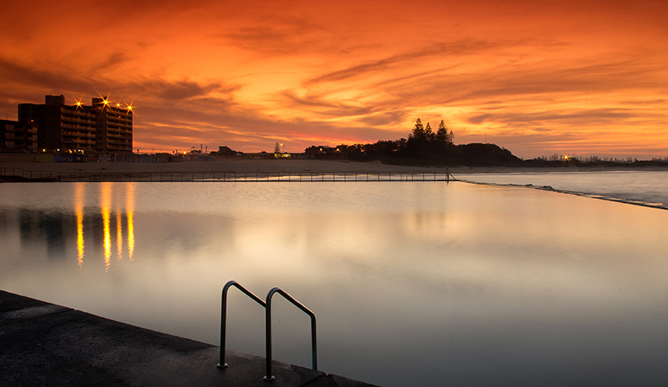 Killer sunset at Forster Main Beach, NSW. Photo: <a href=\"http://www.twhyphotography.com\">Tyhe Reading</a>