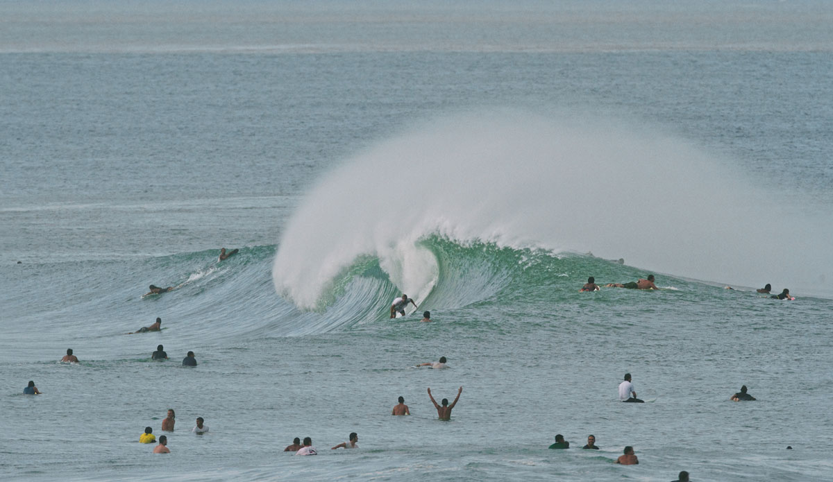 Spencer Pirdy causing a scene. Photo: <a href=\"instagram.com/cacaneves\"> Camila Neves</a>