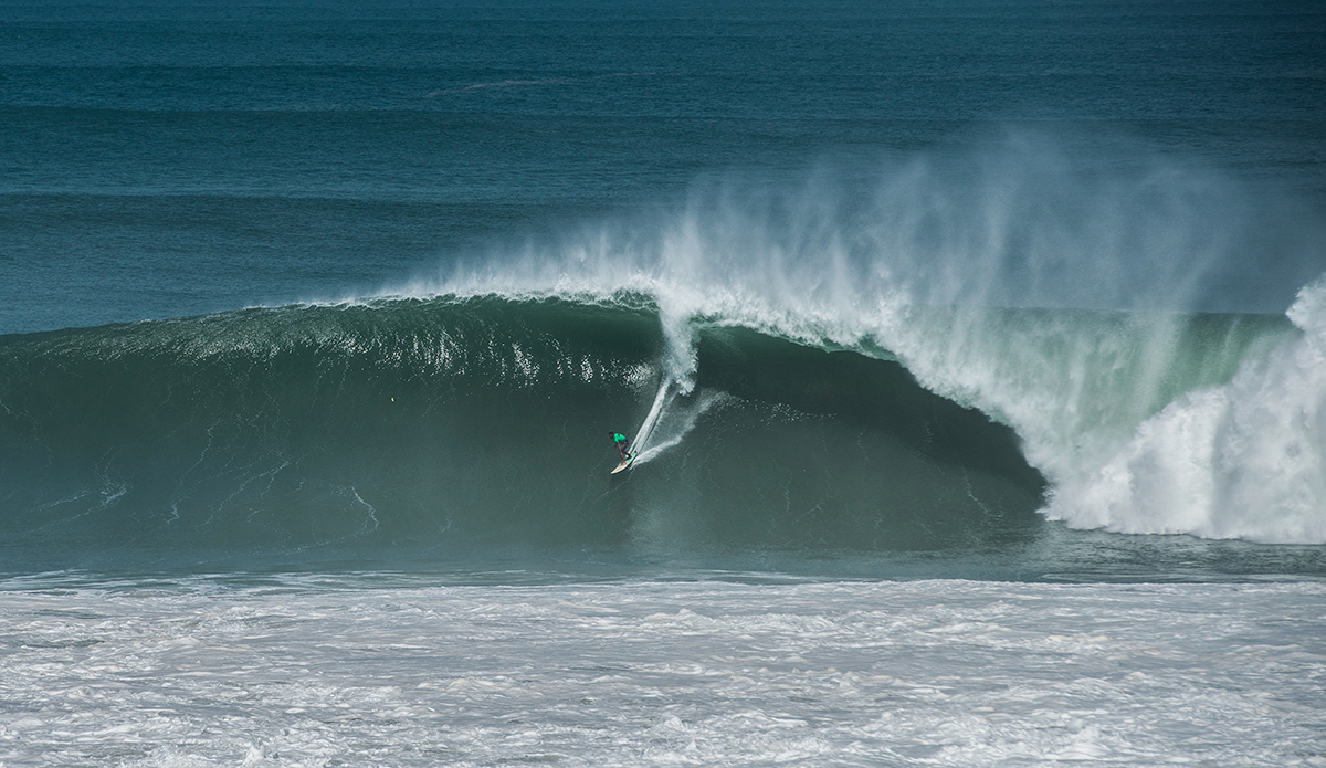 The revelation, Rogercin Ramirez Jr, making a name for himself this summer. If the surfing world didn\'t know him before, after that huge right at the Puerto Escondido Challenge he definitely put himself in the spotlight. Photo: Maria Fernanda