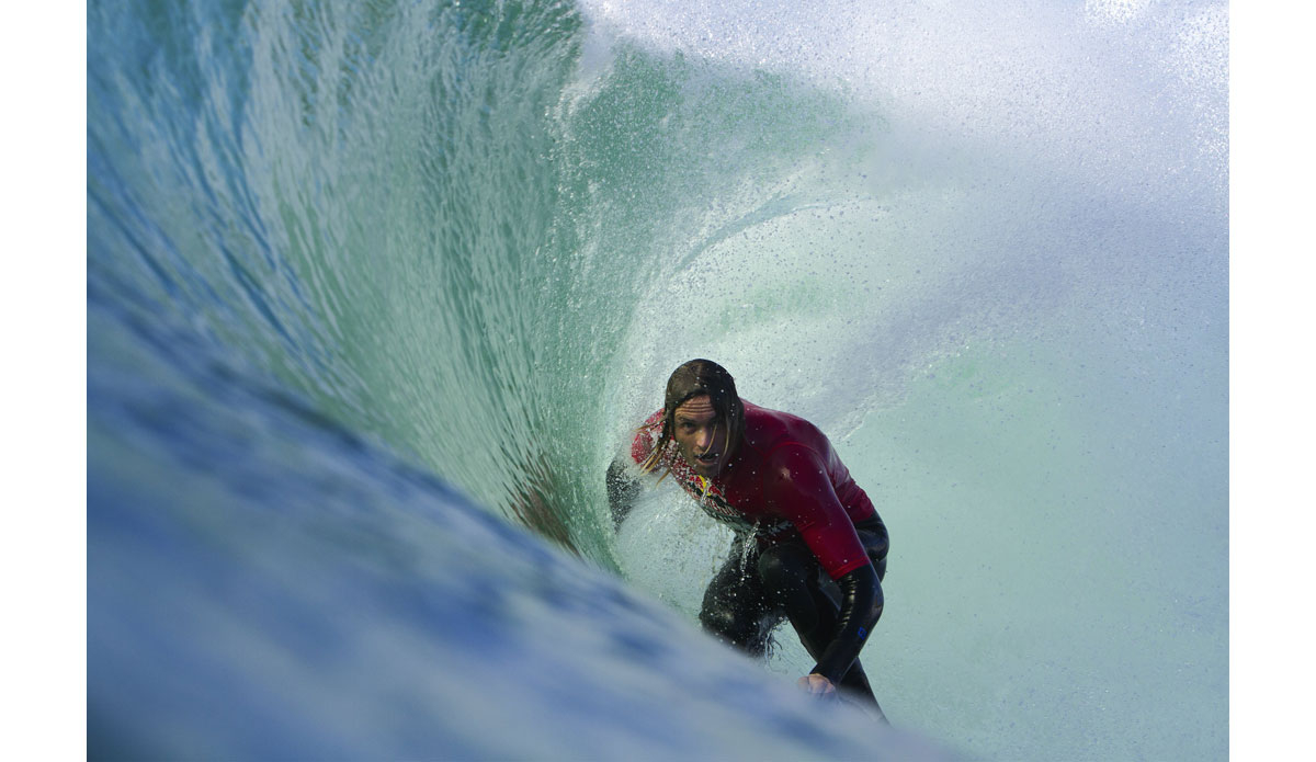 Laurie Towner waits for the curtain to fall. Photo: <a href=\"http://www.redbullsignatureseries.com/cape-fear-2014\">Red Bull</a>