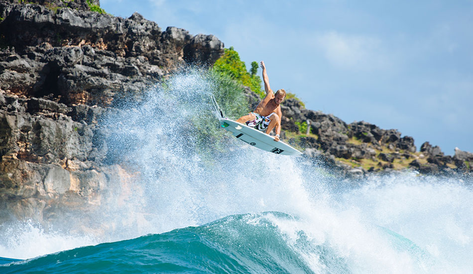 Josh Kerr on the right in Pacitan, West Java. Photo: <a href=\"http://www.reposarphoto.com\">Jason Reposar</a>