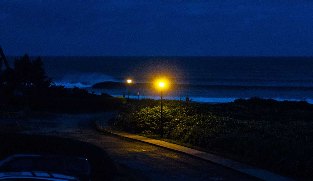 Hurricane Arthur after dark. Photo: <a href=\"http://instagram.com/nick_ventura_\"> Nick Ventura</a>