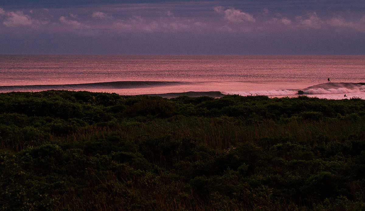 Hurricane Arthur showed up just in time for the sun to set. Photo: <a href=\"http://instagram.com/nick_ventura_\"> Nick Ventura</a>