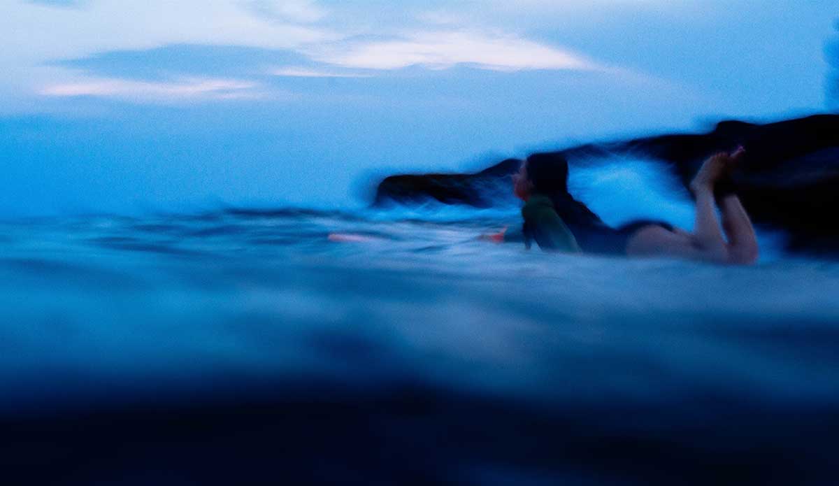 Paddling back out. Photo: <a href=\"http://instagram.com/nick_ventura_\"> Nick Ventura</a>