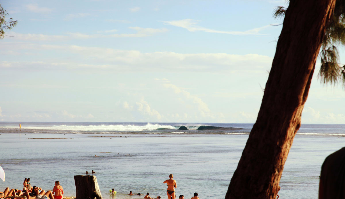 The reefs outside the lagoons were always cranking and always empty. Photo: <a href=\"http://Instagram.com/simonjayphotos\" target=\"_blank\"> Simon Rickwood</a>