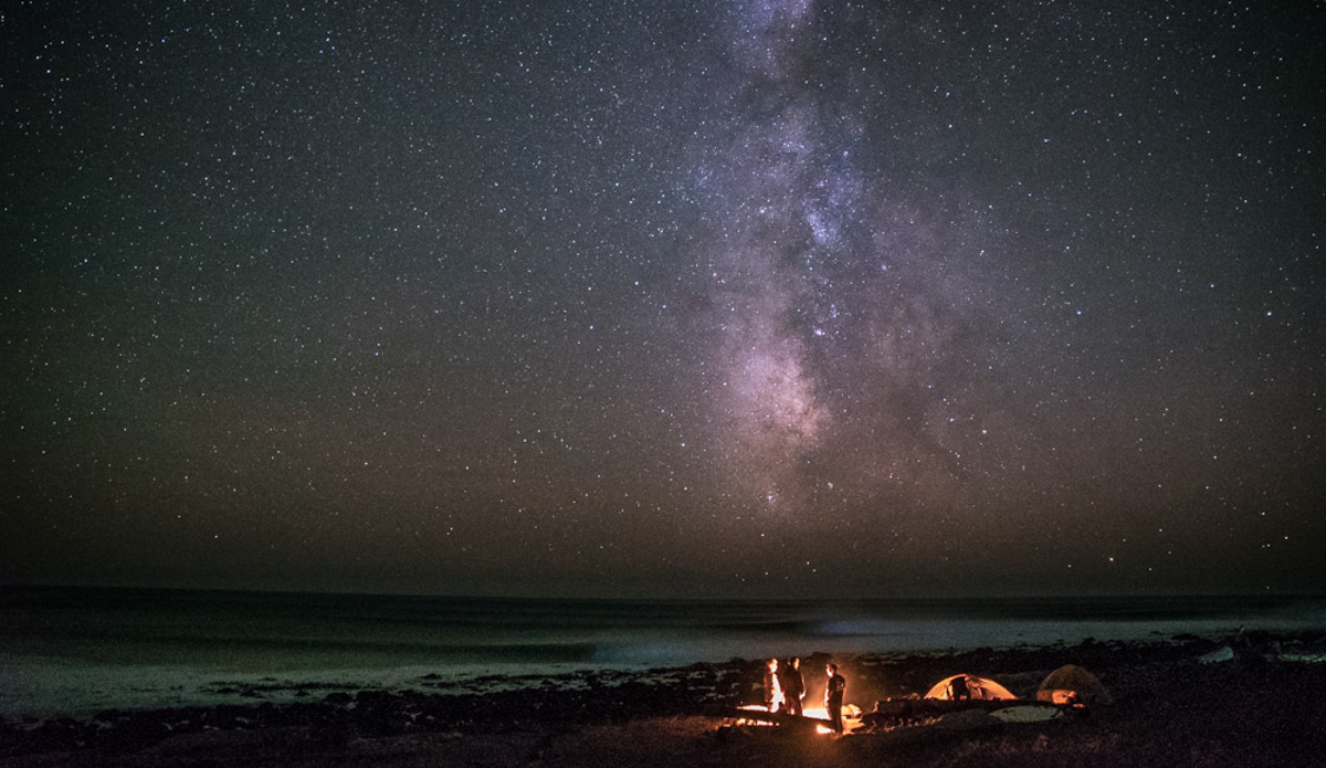 You can\'t night surf on a new moon, but you can hang out with your mates around a fire and dream of the morning. Photo: <a href=\"https://instagram.com/matty_hannon/\">Matty Hannon</a>