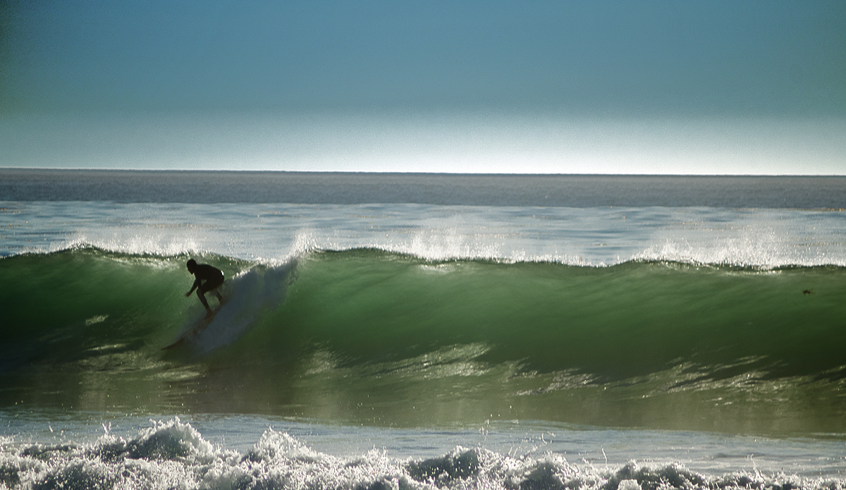 Evening drop at Jalama. Photo: <a href=\"www.californiametalphoto.com\">Robert Eovaldi</a>