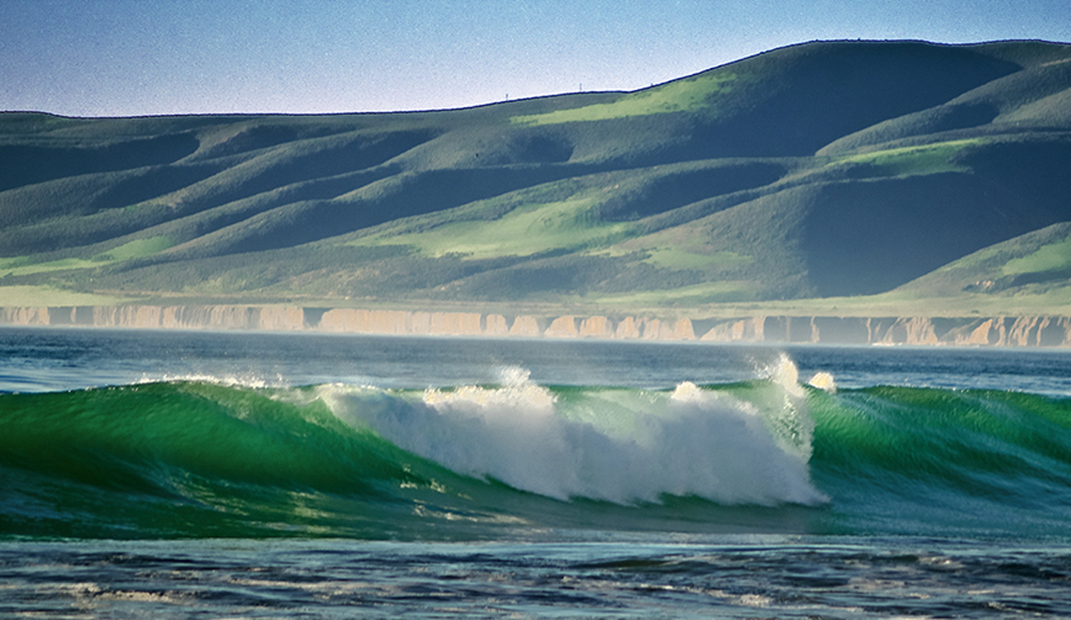 Transparent greens mid-day at Jalama Beach. Photo: <a href=\"www.californiametalphoto.com\">Robert Eovaldi</a>