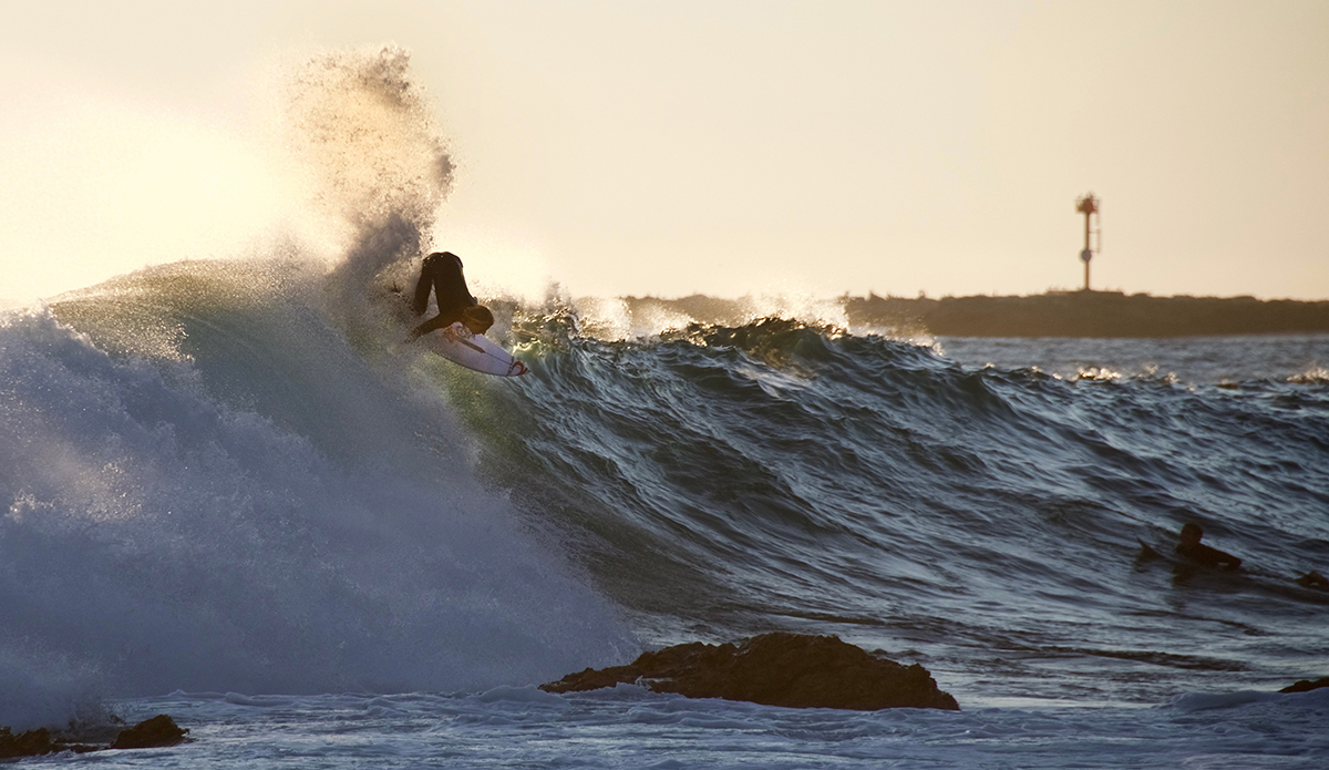 Johnny Ellis with a beautiful backside snap. Photo: Robb Wilson 