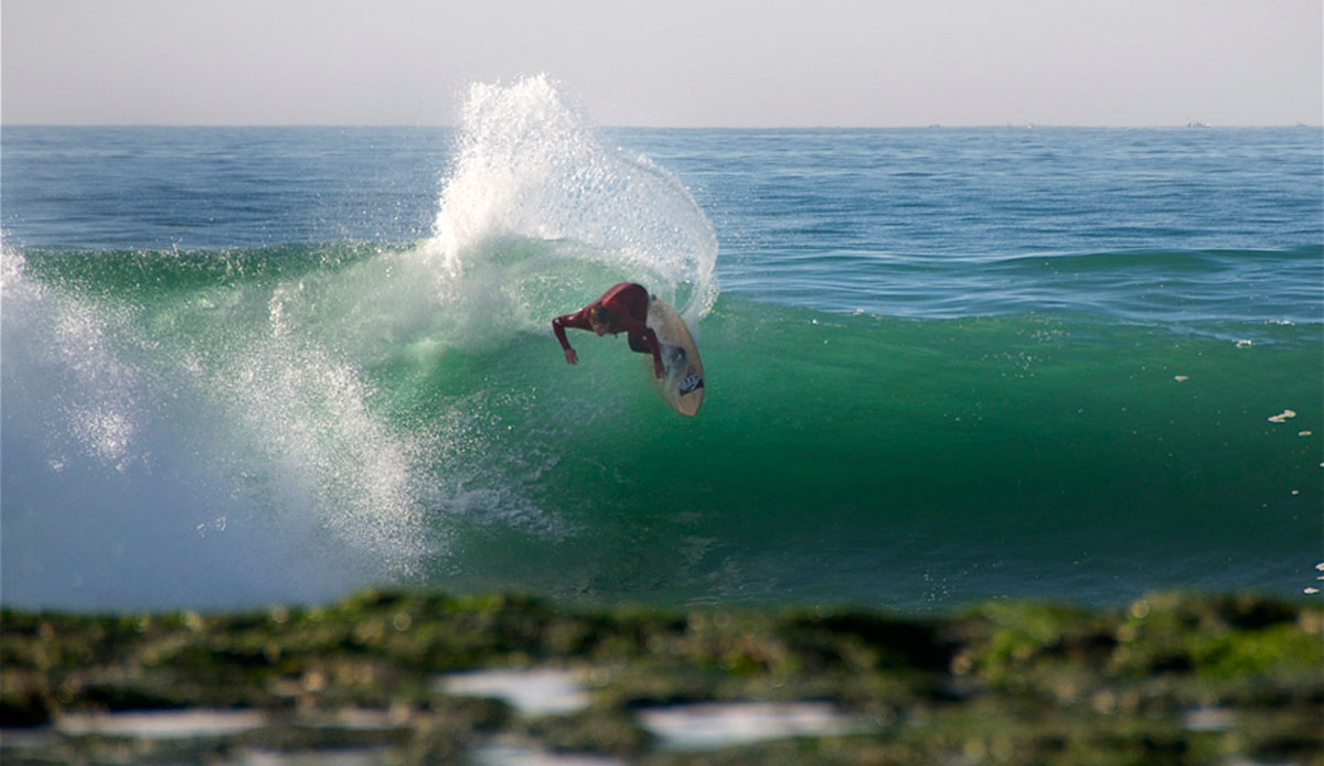 One of Santa Cruz\'s newest dads and finest shredders. Buddy Freitas. Photo: Robb Wilson