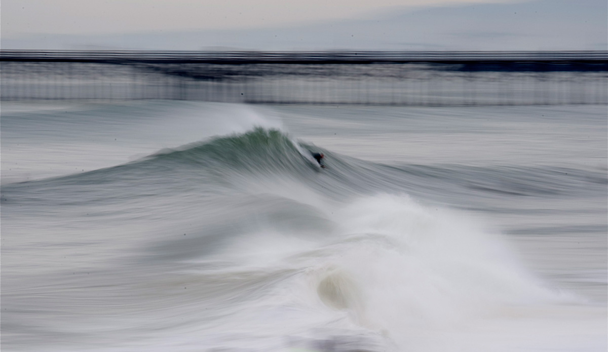 I\'m pretty sure this body boarder is having a rad day. Photo: Robb Wilson