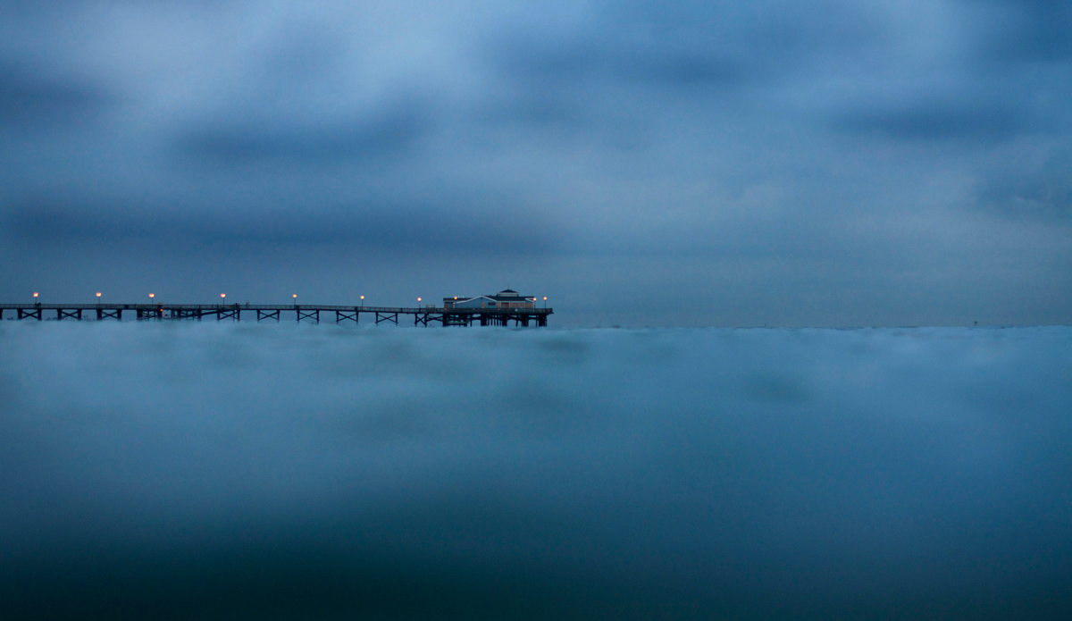 Moody evenings at Seal Beach, California. Photo: Robb Wilson