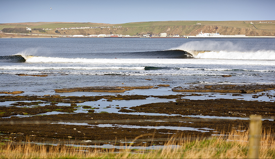 The classic Thurso line up. Photo: <a href=\"http://surfphoto.500px.com/home\"> Roger Sharp</a>